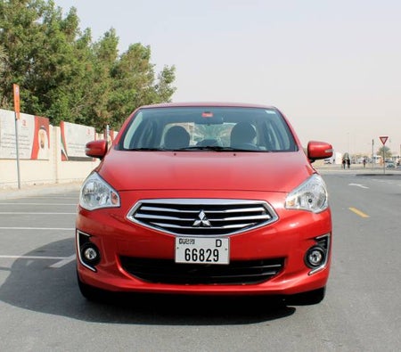 Rent Mitsubishi Attrage 2019 in Dubai